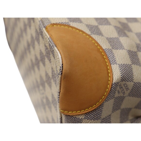 Louis Vuitton Hampstead Handbag Damier Azur White tote beige - Picture 7 of 8